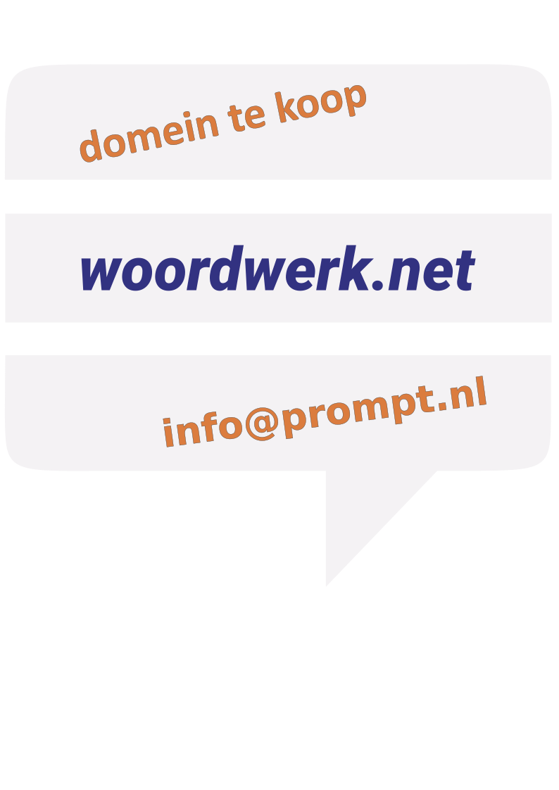 Domein woordewerk.net is te koop